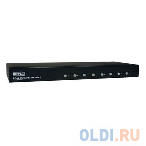 Коммутатор Tripp Lite 8-Port Standard KVM Switch - Non-Expandable - No OSD - Requires P750-Series Cables (PS/2) B004-008 - фото 1