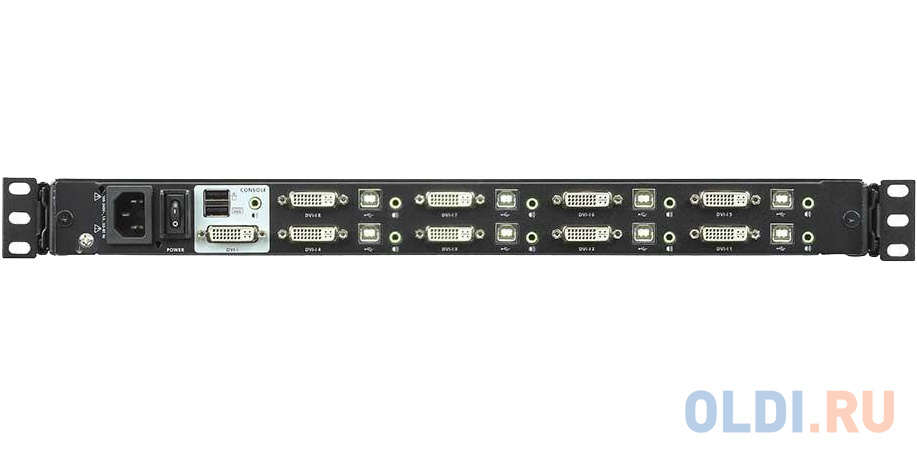 Коммутатор KVM/LCD USB DVI 17" 8PT CL6708MW-ATA-RG ATEN - фото 3