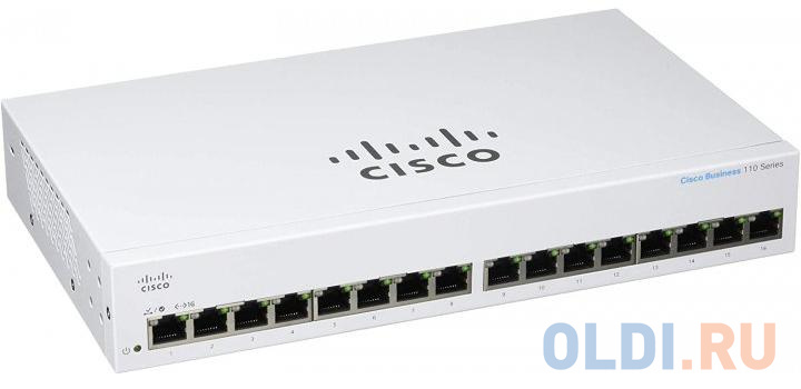 Cisco SB CBS110-16T-EU Unmanaged 16-port GE - фото 1