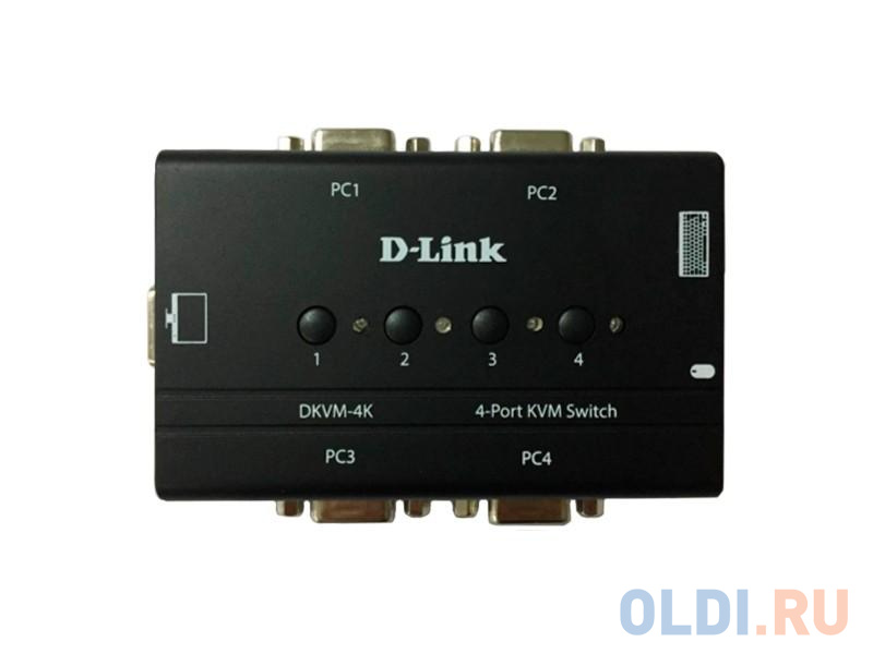 Переключатель KVM D-LINK DKVM-4K/B2 от OLDI