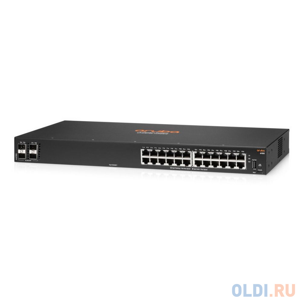 Коммутатор HPE Aruba 6100 JL678A 24G 4SFP+ управляемый