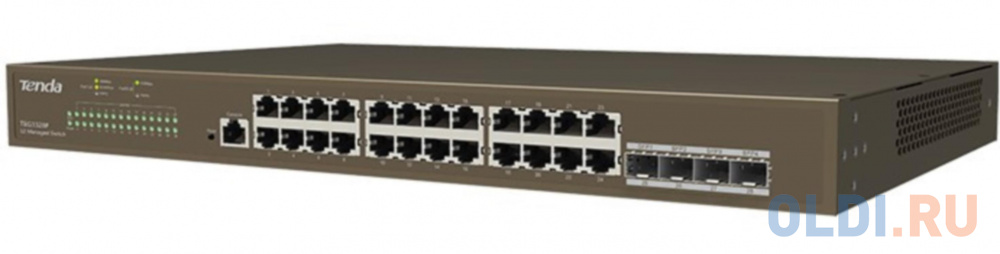 Коммутатор 24PORT 1000M 4SFP TEG3328F TENDA фото