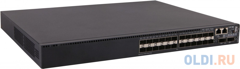 Коммутатор H3C S6520X-30QC-EI LS-6520X-30QC-EI-GL 24SFP+ управляемый от OLDI