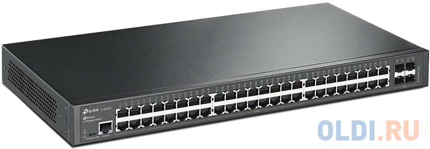 TP-Link JetStream управляемый коммутатор уровня 2+ на 48 гигабитных портов и 4 гигабитных uplink-порта фото