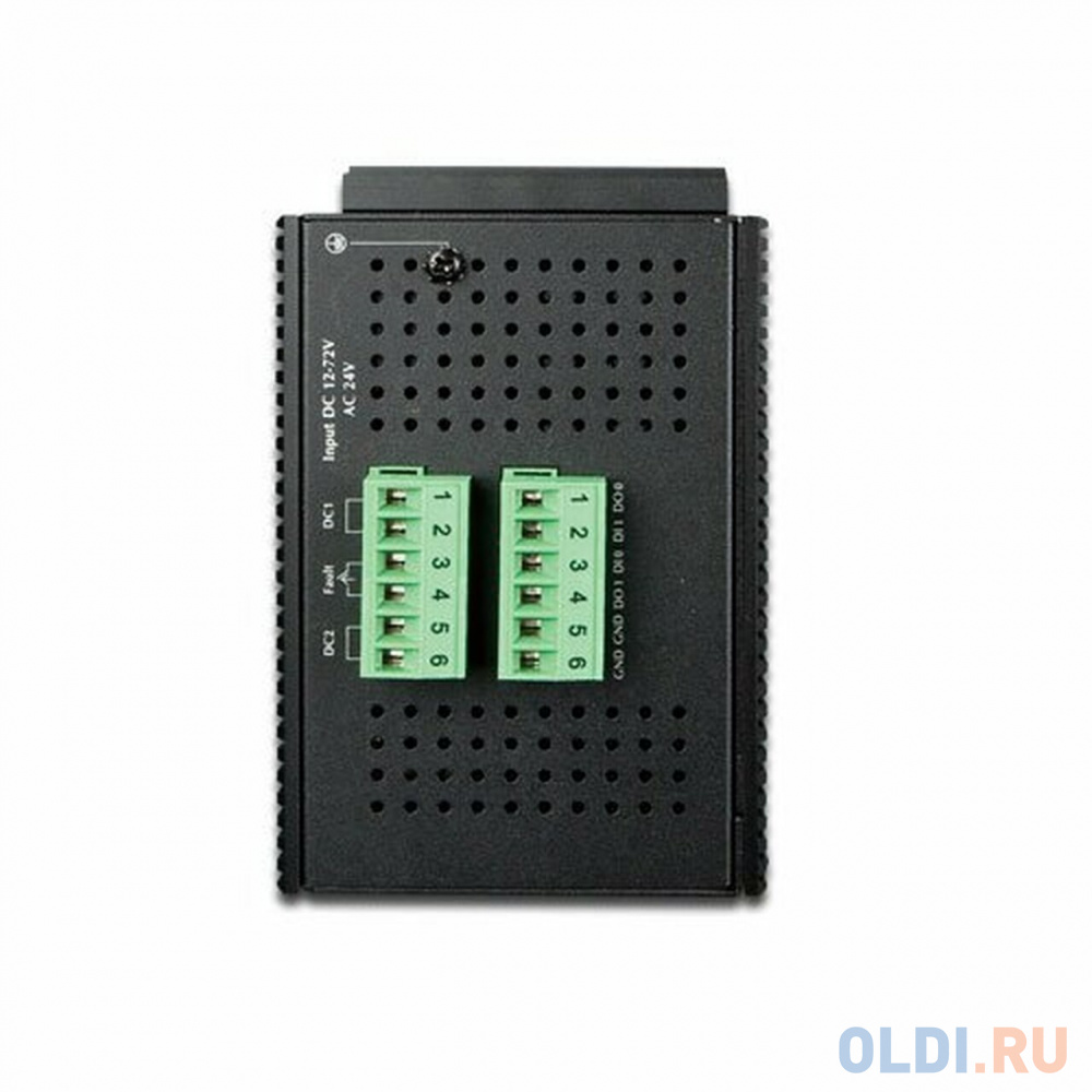 IP30 Industrial 8* 1000TP + 4* 100/1000F SFP Full Managed Ethernet Switch (-40 to 75 degree C, 2*DI, 2*DO, 12V-72VDC IN), ERPS Ring, 1588 IGS-12040MT - фото 3