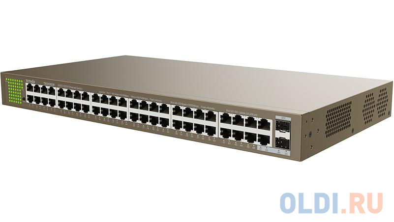 Коммутатор 48PORT 1000M 2SFP TEG1050F TENDA - фото 3