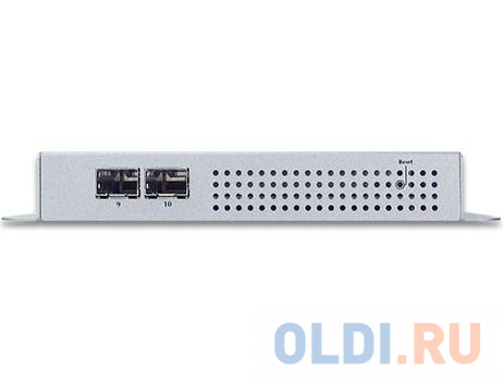 IP30, IPv6/IPv4, 8-Port 1000T 802.3at PoE + 2-Port 100/1000X SFP Wall-mount Managed Ethernet Switch (-40 to 75 C, dual power input on 48-56VDC termina WGS-4215-8P2S - фото 4