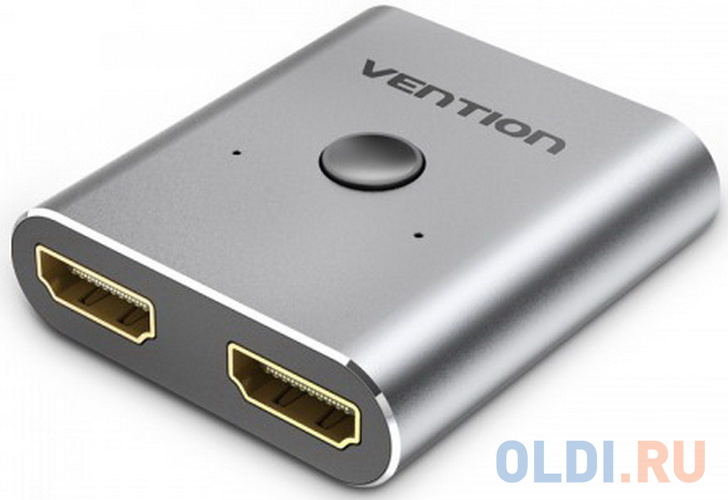 Переключатель - разветвитель Vention HDMI v2.0 двунаправленный 2x1/1x2 адаптер переходник vention dvi 24 1 m hdmi 19f двунаправленный