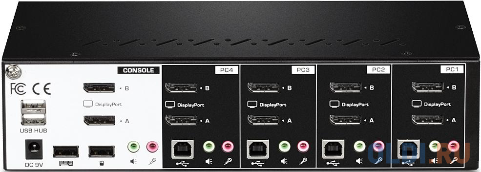 4-Port Dual Monitor Display Port KVM Switch RTL {6} (170214) TK-440DP - фото 3