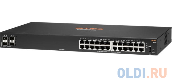 Коммутатор HPE Aruba 6000 R8N88A#ABB 24G 4SFP управляемый фото