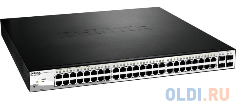 Коммутатор D-Link DGS-1210-52/F3A с 48 портами 10/100/1000Base-T фото