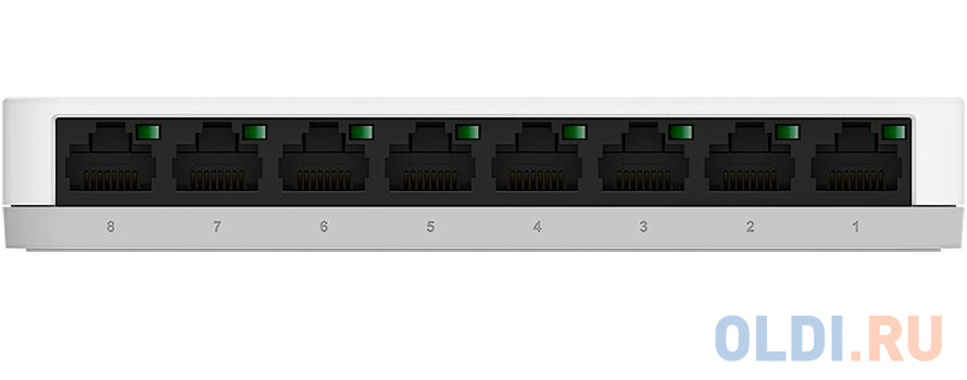 DGS-1008A/F1A Неуправляемый коммутатор с 8 портами 10/100/1000Base-T {20} (465291) DGS-1008A/F1A - фото 4