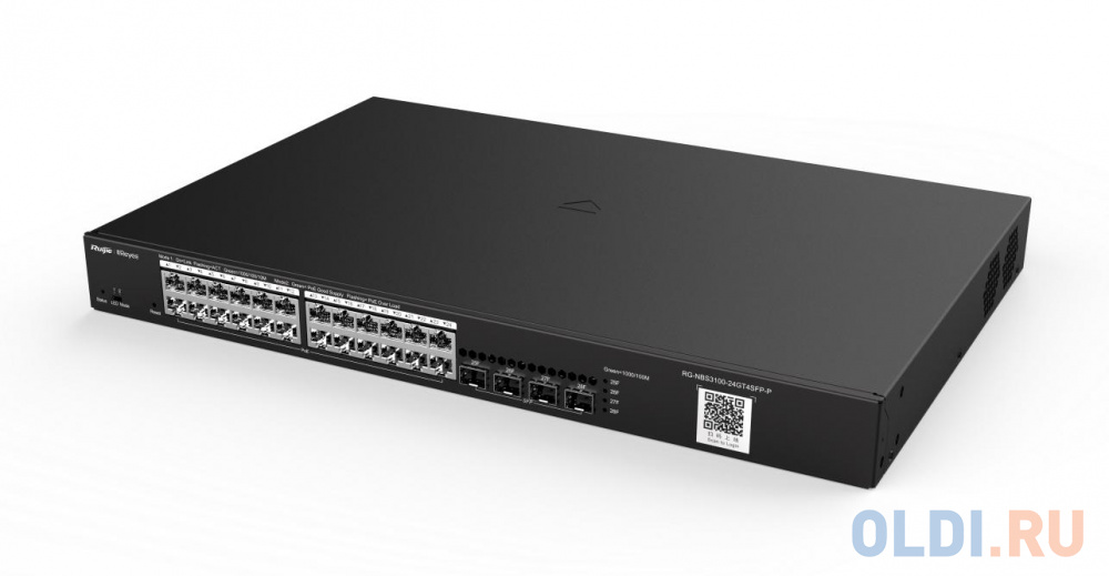 Reyee 24-Port Gigabit L2 Managed Switch, 24 Gigabit RJ45 Ports, 4 SFP Slots, 19-inch Rack-mountable Steel Case Reyee 24-Port Gigabit L2 Managed Switch, 24 Gigabit RJ45 Ports, 4 SFP Slots, 19-inch Rack-mountable Steel Case фото