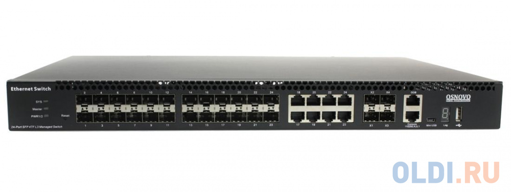 

Коммутатор Osnovo SW-32G4X-2L управляемый