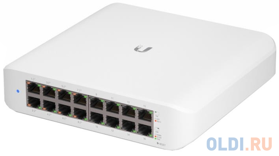 Коммутатор Ubiquiti UniFi Switch Lite 16 Poe USW-Lite-16-PoE точка доступа ubiquiti unifi ap ac mesh