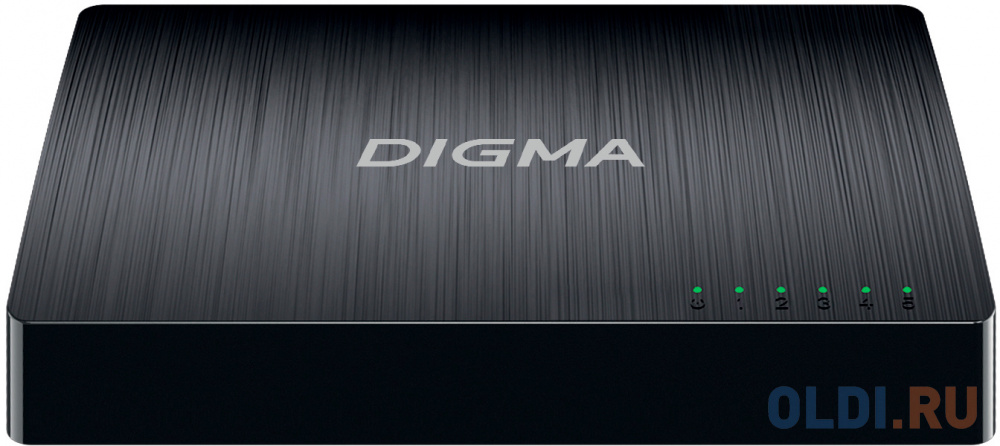 Коммутатор Digma DSW-105GE, неуправляемый - фото 4