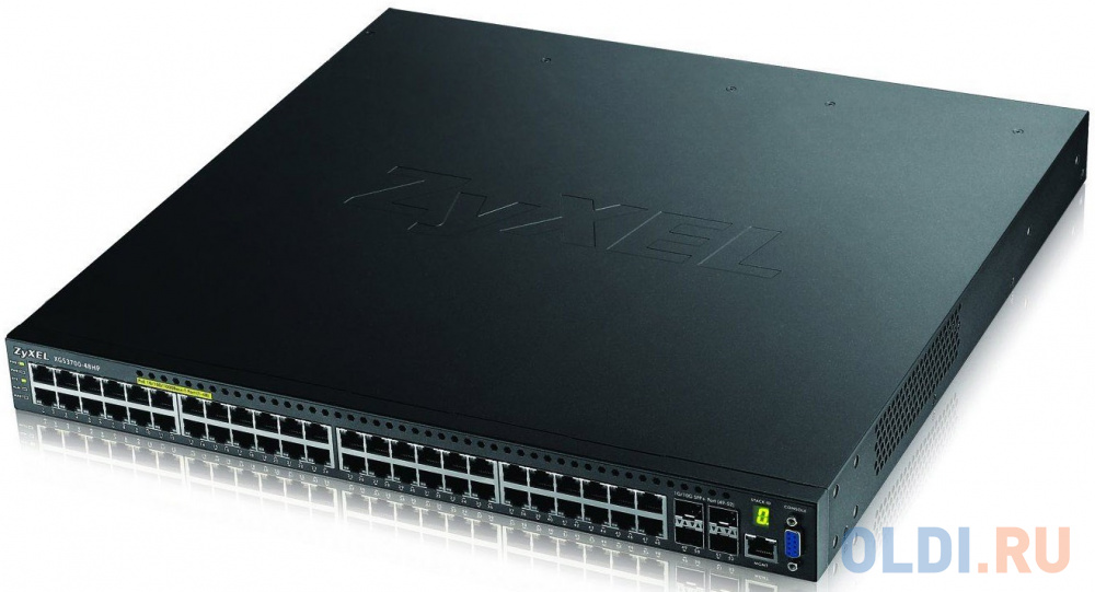 Коммутатор Zyxel XGS3700-48HP управляемый 48 портов 10/100/1000Mbps XGS3700-48HP-ZZ0101F - фото 2