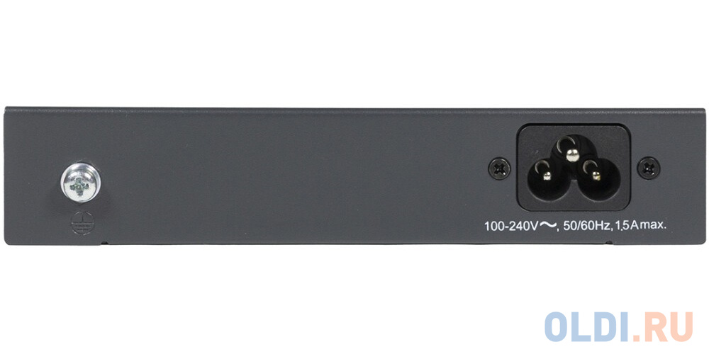 Unmanaged Switch 4x1000Base-T PoE, 1x1000Base-T, PoE Budget 60W, Long-range PoE up to 250m, metal case OS2205P/60W/A1A - фото 3