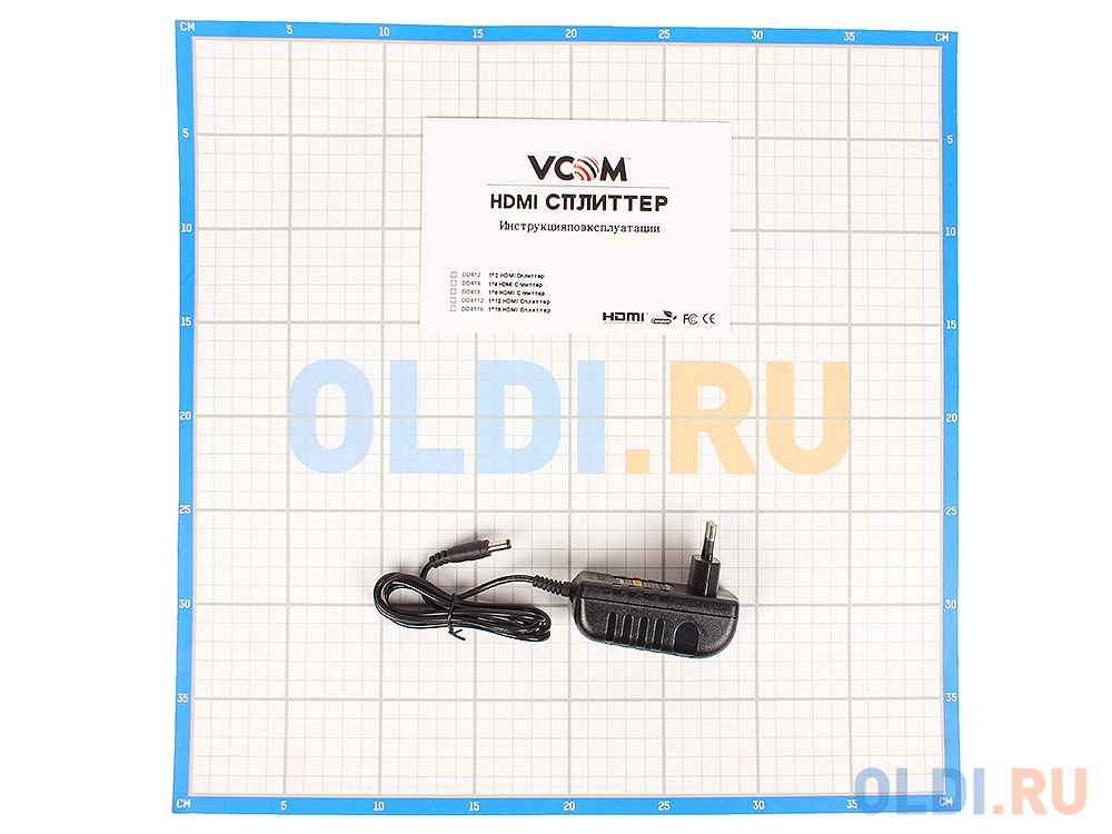 Разветвитель HDMI Splitter 1 to 12 VCOM <DD4112 3D Full-HD 1.4v, каскадируемый фото