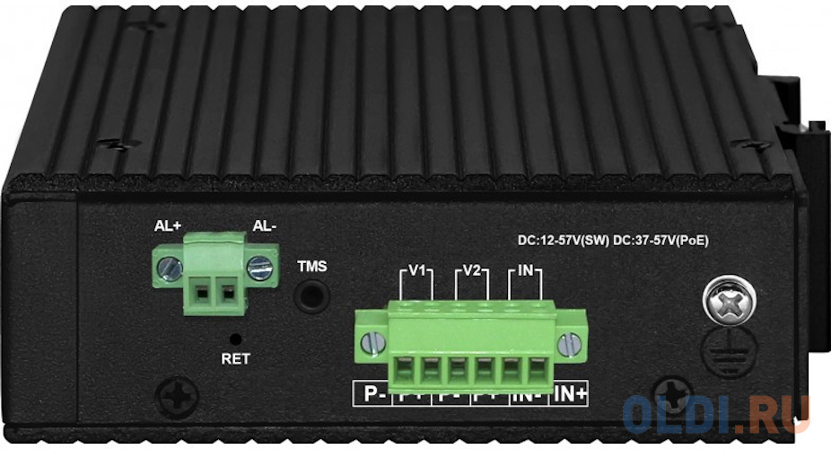 Промышленный управляемый (L2+) HiPoE коммутатор Gigabit Ethernet на 8GE PoE + 2 GE SFP порта с функцией мониторинга температуры/ влажности/ напряжения NS-SW-8G2G-PL/IM - фото 3