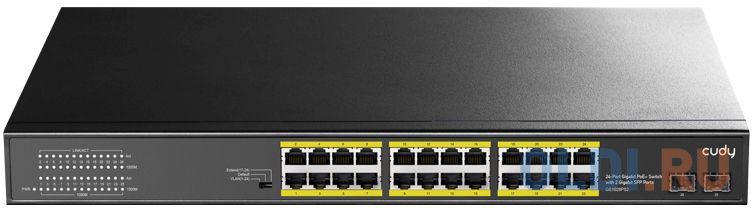 

Коммутатор CUDY GS1028PS2