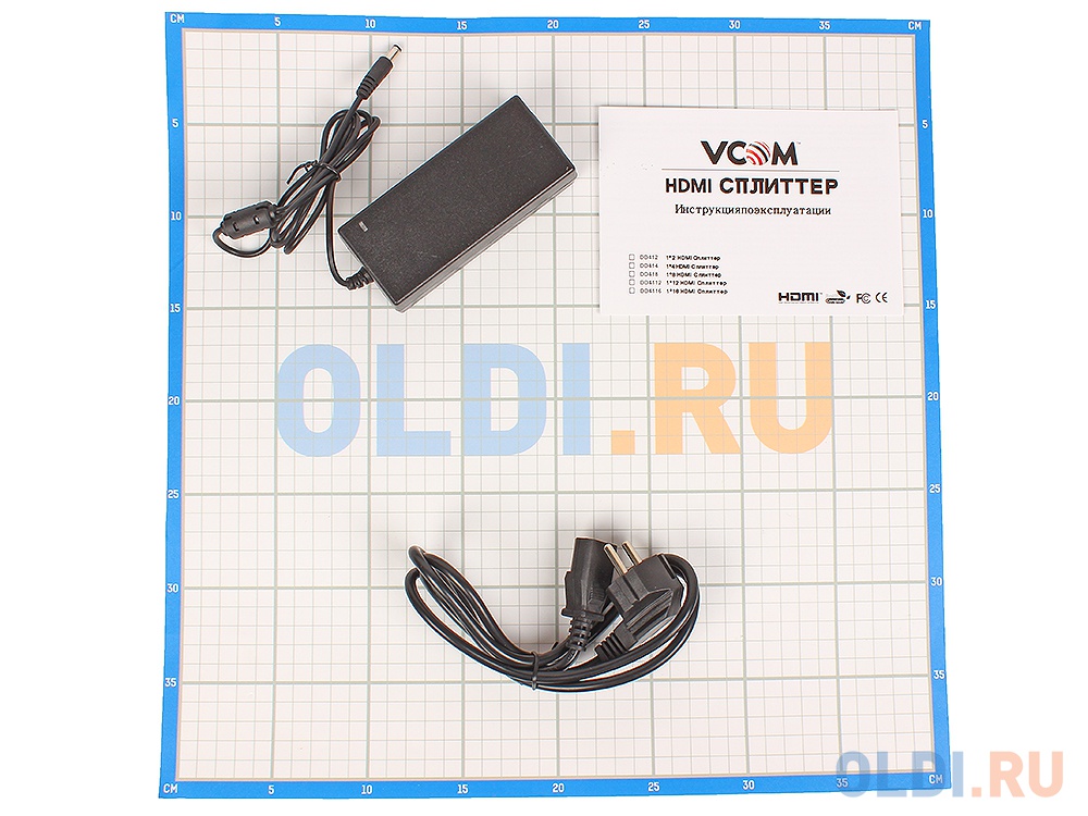 Разветвитель HDMI Splitter 1 to 16  VCOM <DD4116 3D Full-HD 1.4v, каскадируемый - фото 5