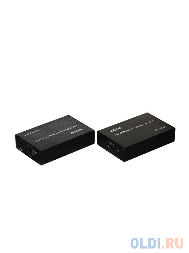 Удлинитель HDMI по витой паре до 60м extender VCOM <DD471 +2б.п - фото 3