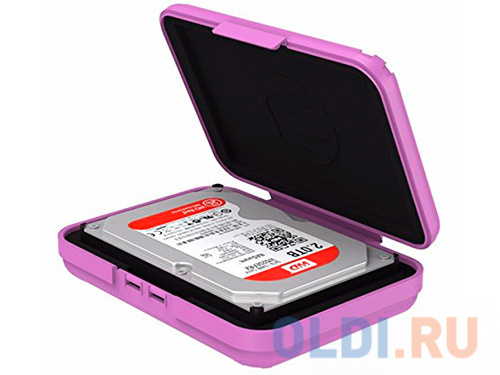 

Чехол для HDD/SSD 3.5" ORICO PHX-35-PU, противоударный PP пластик, влагозащита, фиолетовый, 178мм. x 128мм. x 29.2мм.