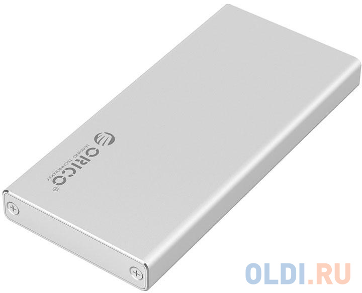 

Внешний контейнер для SSD M-SATA SSD, алюминевый корпус, серебро, ORICO MSA-U3-SV
