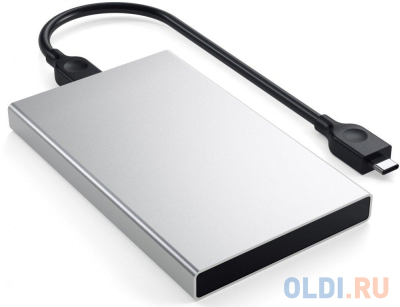 

Корпус Satechi Aluminum USB Type C External HDD Enclosure для жесткого диска HDD или SSD. Материал алюминий. Цвет серебряный.