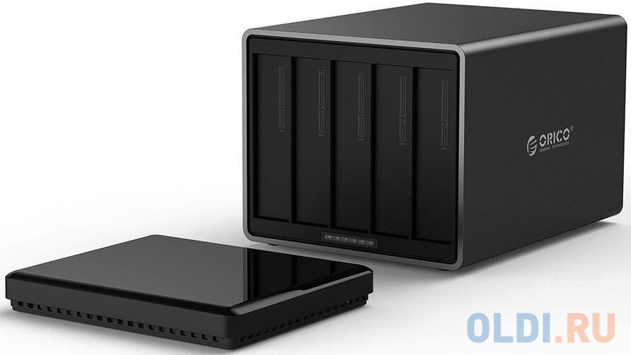 Контейнер для HDD Orico NS500C3 (черный), размер 160х224х136 мм - фото 4