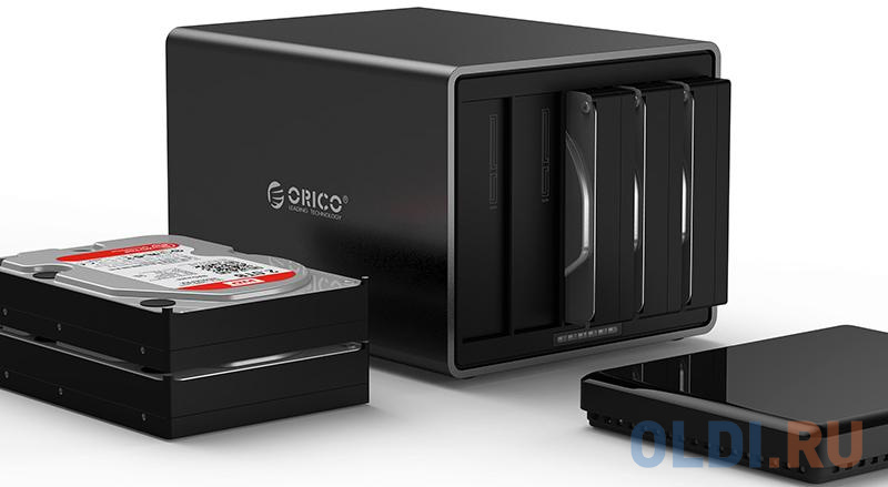 Контейнер для HDD Orico NS500C3 (черный), размер 160х224х136 мм - фото 5