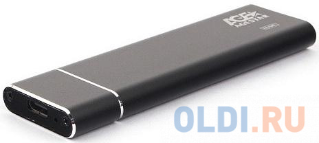 AgeStar 31UBNV5C (BLACK) Внешний корпус M.2 NVME (M-key) USB 3.1 Type-C