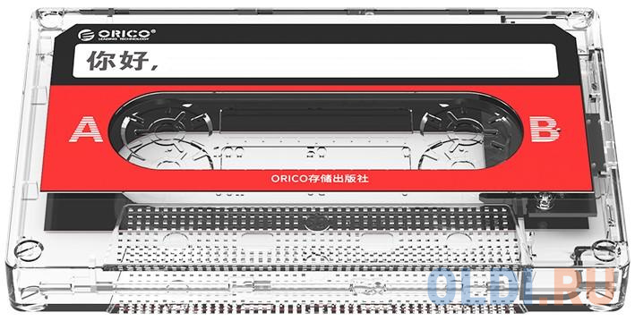 Контейнер для HDD Orico 2580U3 (прозрачный), размер 128 х 80 х 14 мм 2580U3-CR - фото 2