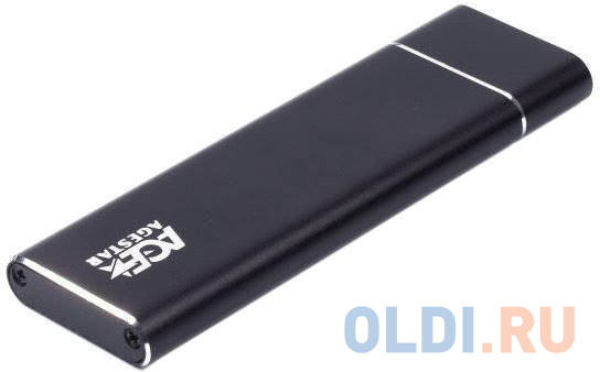 Внешний корпус SSD AgeStar 3UBNF5C m2 NGFF 2280 B-Key USB 3.0 металл черный фото