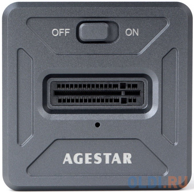 Внешний корпус SSD AgeStar 31CBNV1C NVMe USB3.2 алюминий черный M2 2280 M-key, размер 60 x 60 x 13 мм - фото 2
