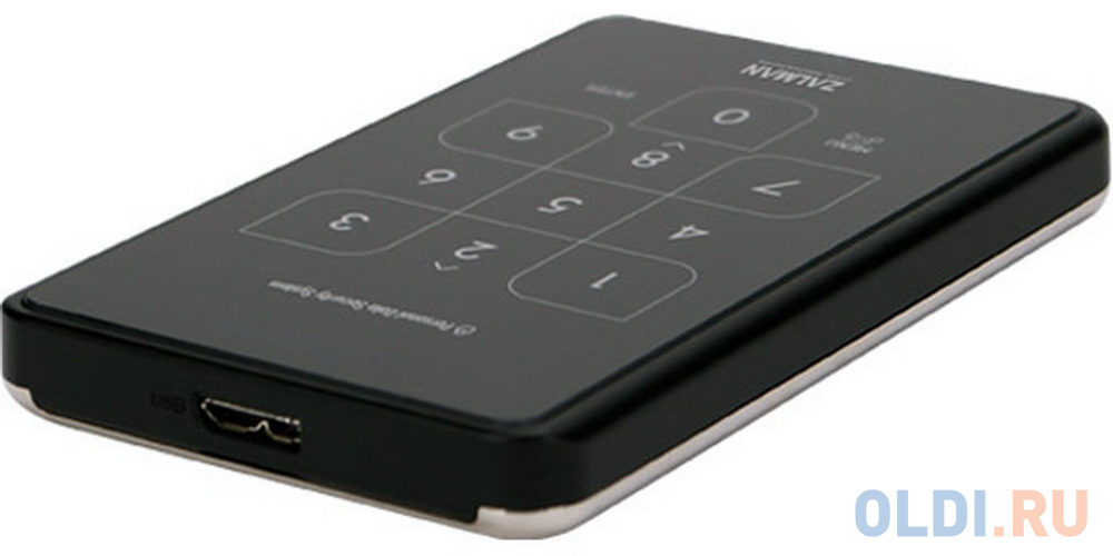 Внешний контейнер для HDD 2.5" SATA ZALMAN ZM-SHE500 USB3.0 черный фото