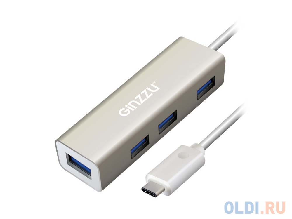  Ginzzu GR-518UB OTG Type C, 4-   USB 3.0 OTG  Type C ,  USB 3.1 Type C,  - 20 ,  ,