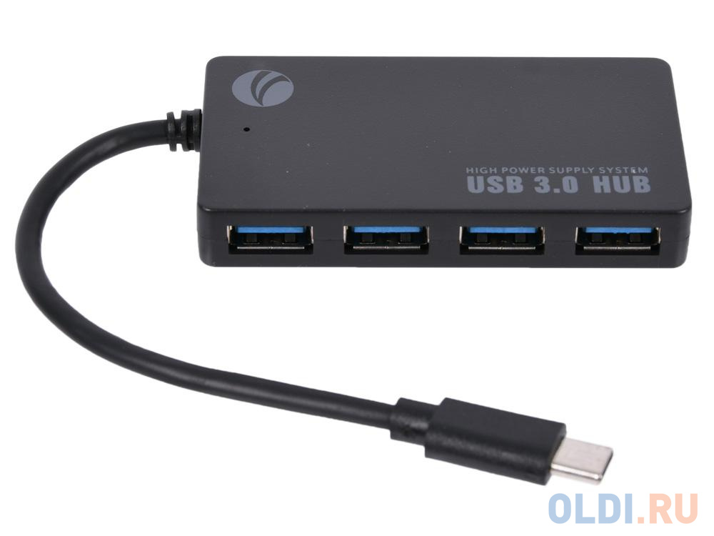 Концентратор (Хаб) USB3.1 Type-CM -- 4*USB3.0 (F) VCOM <DH302C фото