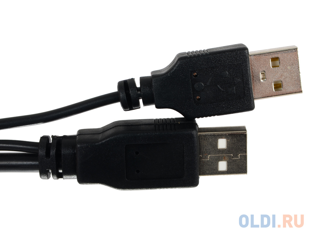 Концентратор USB 2.0 Ginzzu GR-487UB (7 портов, Black) фото