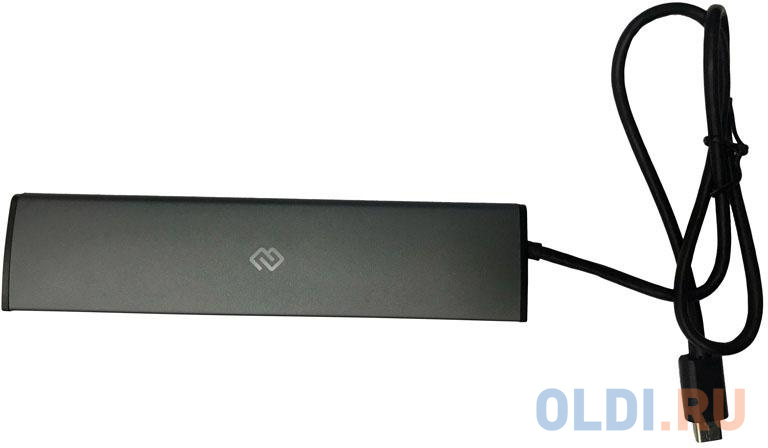 Разветвитель USB Type-C Digma HUB-7U3.0-UC-G 7 x USB 3.0 серый от OLDI