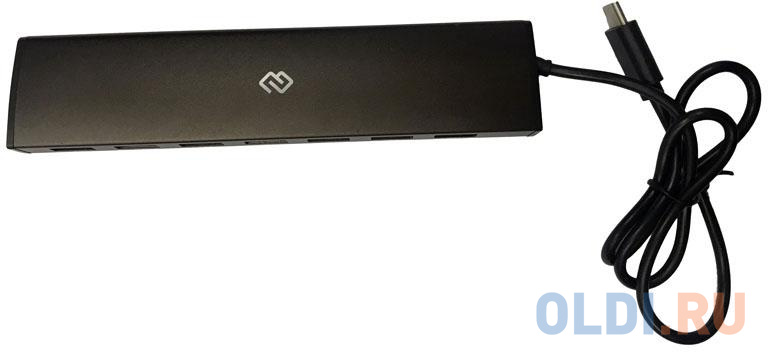 Разветвитель USB Type-C Digma HUB-7U2.0-UC-B 7 x USB 2.0 черный