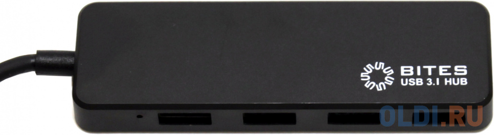 

5bites HB34C-311BK Концентратор 4*USB3.0 / TYPE-C PLUG / BLACK
