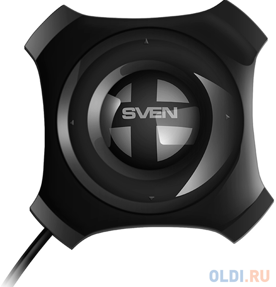 Концентратор USB Type A Sven HB-432 4 x USB 2.0 черный от OLDI