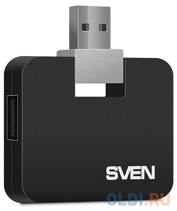 

USB hub USB 2.0 Sven HB-677 4 x USB 2.0 черный