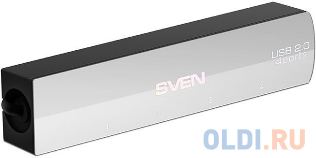 Концентратор USB 2.0 Sven HB-891 4 x USB 2.0 черный серебристый картридж hi black hb cb541a