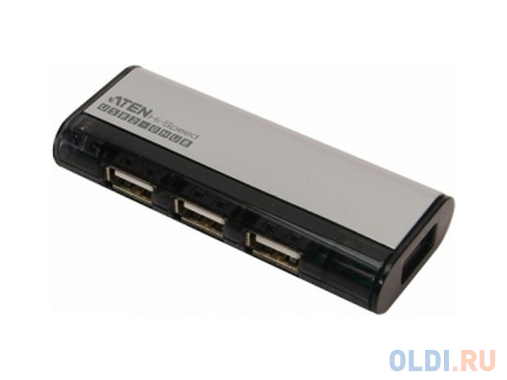 Концентратор USB 2.0 Aten UH284Q6/UH284Q9Z 4 x USB 2.0 черный