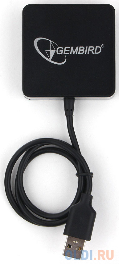 USB hub USB 2.0 Gembird UHB-242 4 x USB 2.0 черный от OLDI