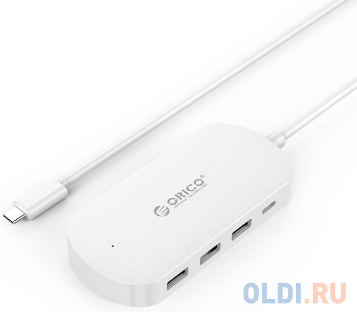 

Концентратор USB 3.0 Orico HCD1 3 х USB 3.0 USB Type-C белый