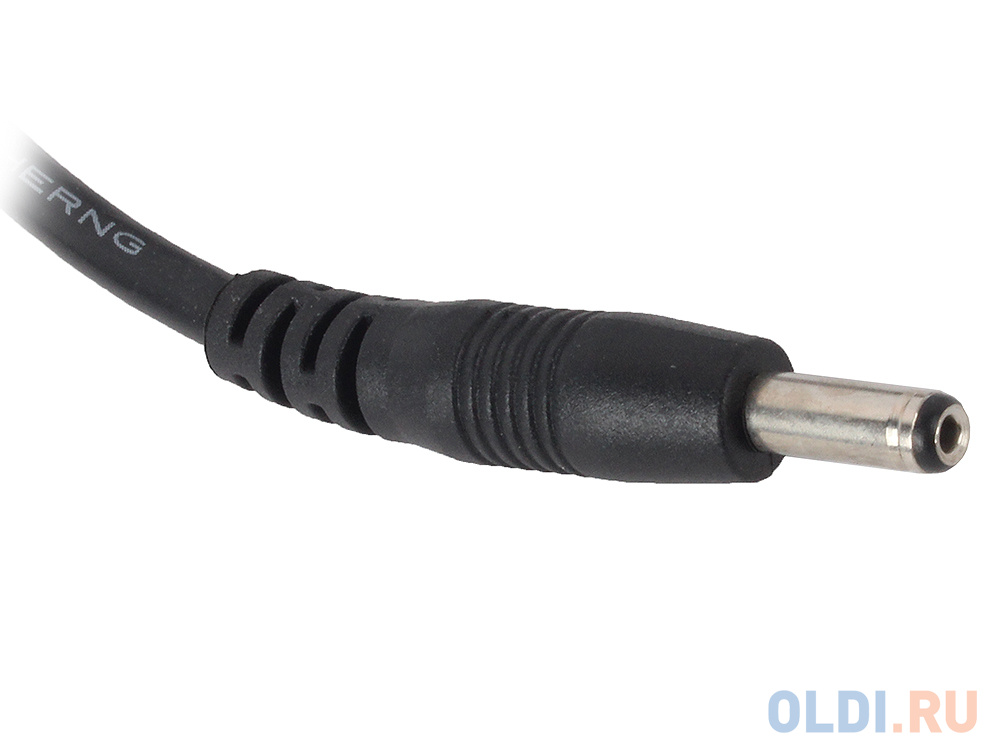 Кабель USB 2.0 Pro Gembird/Cablexpert, AM/DC 3,5мм (для хабов), 1.8м, экран, черный, CC-USB-AMP35-6 фото